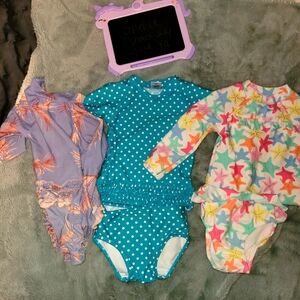 Rufflebutts/Carter swim 18-24 bundle